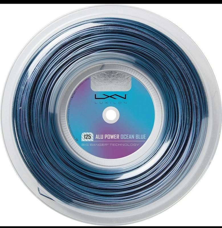 زه تنیس Luxilon Alu power osean blue 1.25