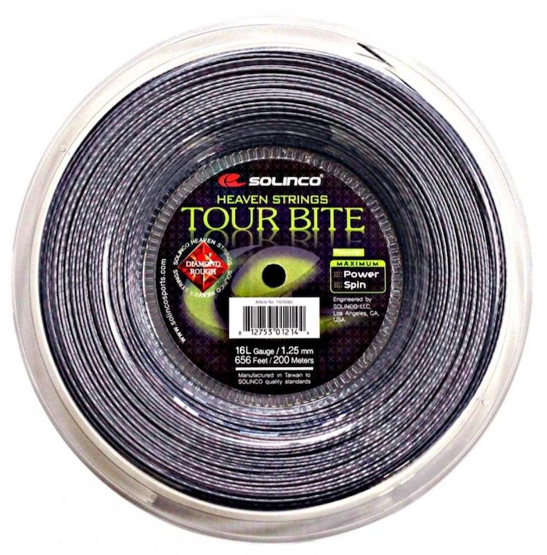 زه تنیس  Solinco Tour Bite  Diamond rough 1.25 & 1.30 
