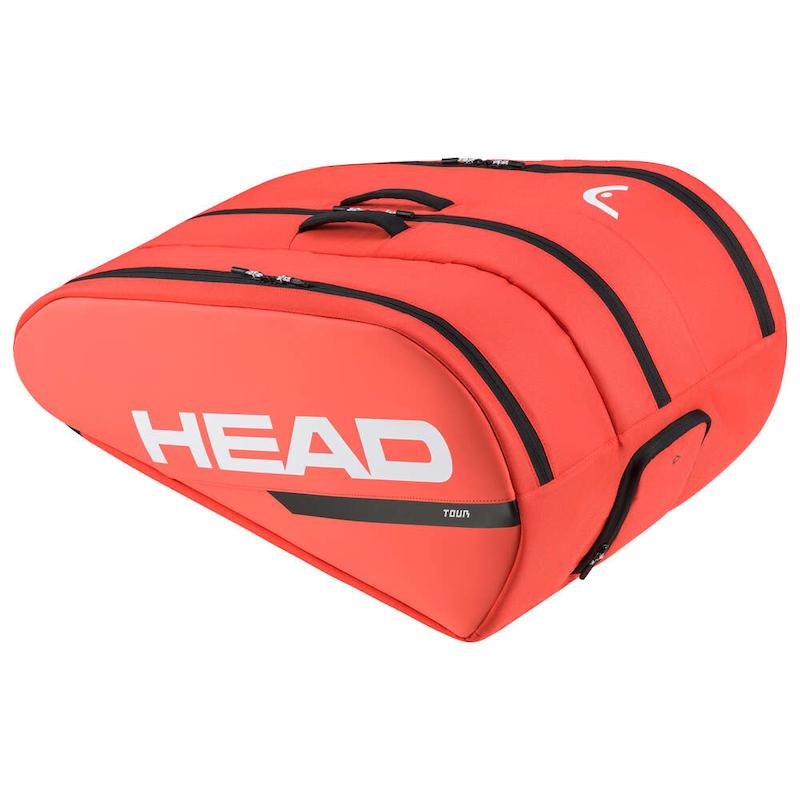 ساک تنیس هد تور ۱۲ راکت نارنجی تیره | Head Tour Racquet Bag XL FO