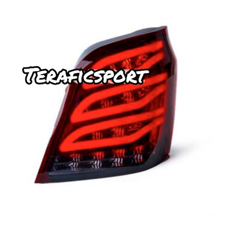 خطر پراید 111 طرح s500 ا 2 عددی قرمز دودی