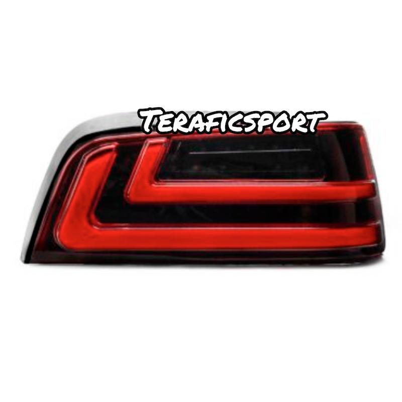 خطر پارس طرح لکسوس سه بعدی 2 عددی قرمز دودی