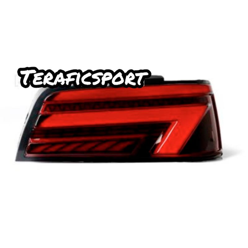 چراغ عقب پارس سه بعدی طرح NX ا 2 عددی قرمز