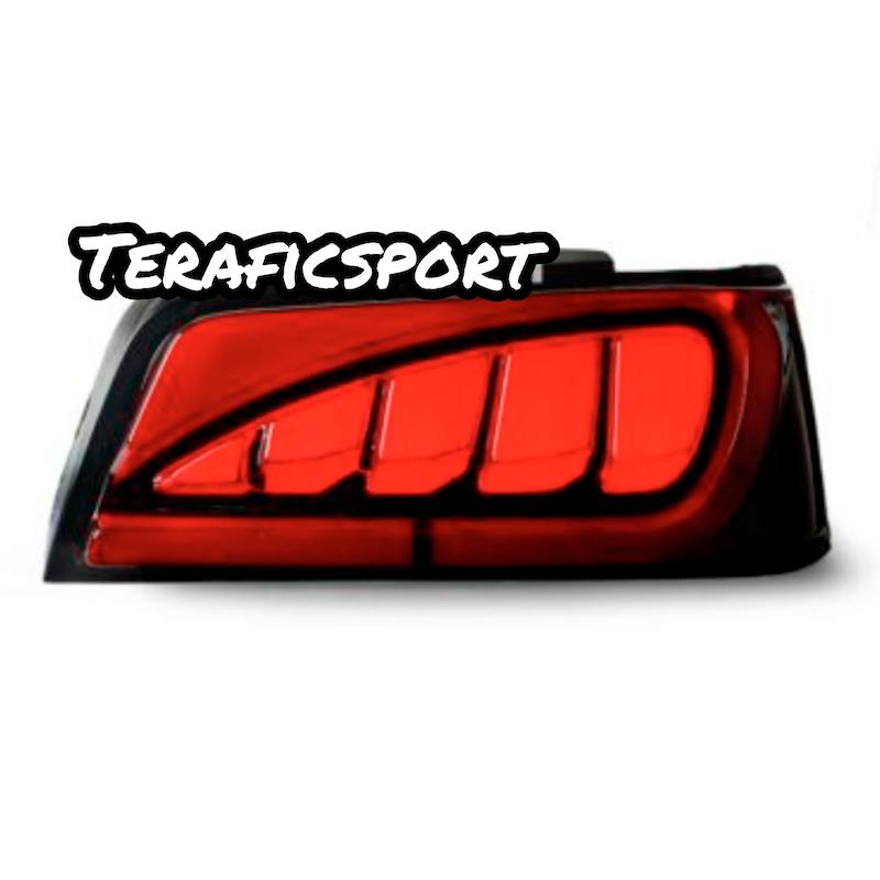 چراغ عقب پارس سه بعدی طرح جنسیس ا 2 عددی قرمز