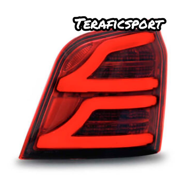 چراغ عقب 111 طرح بنزی ا 2 عددی قرمز