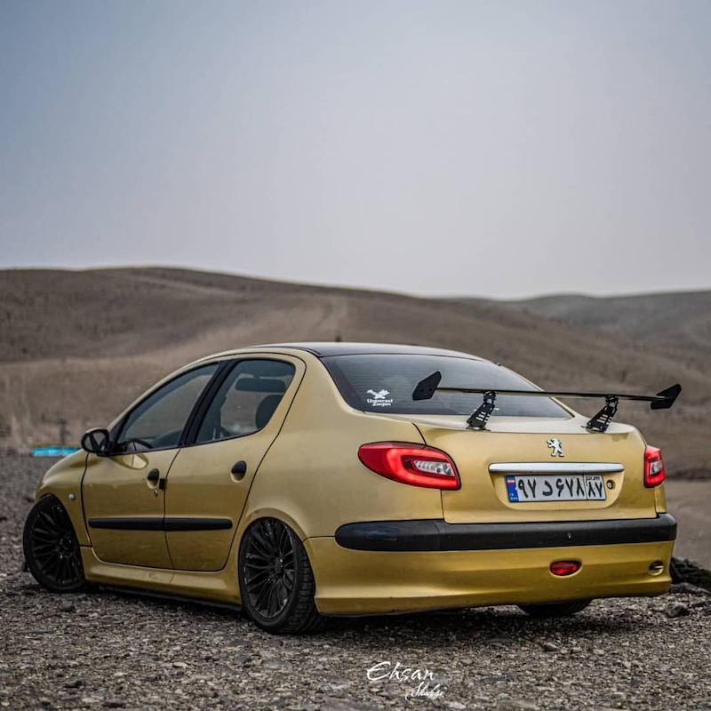 بال اسپویلر t5 برای تمامی خودروها