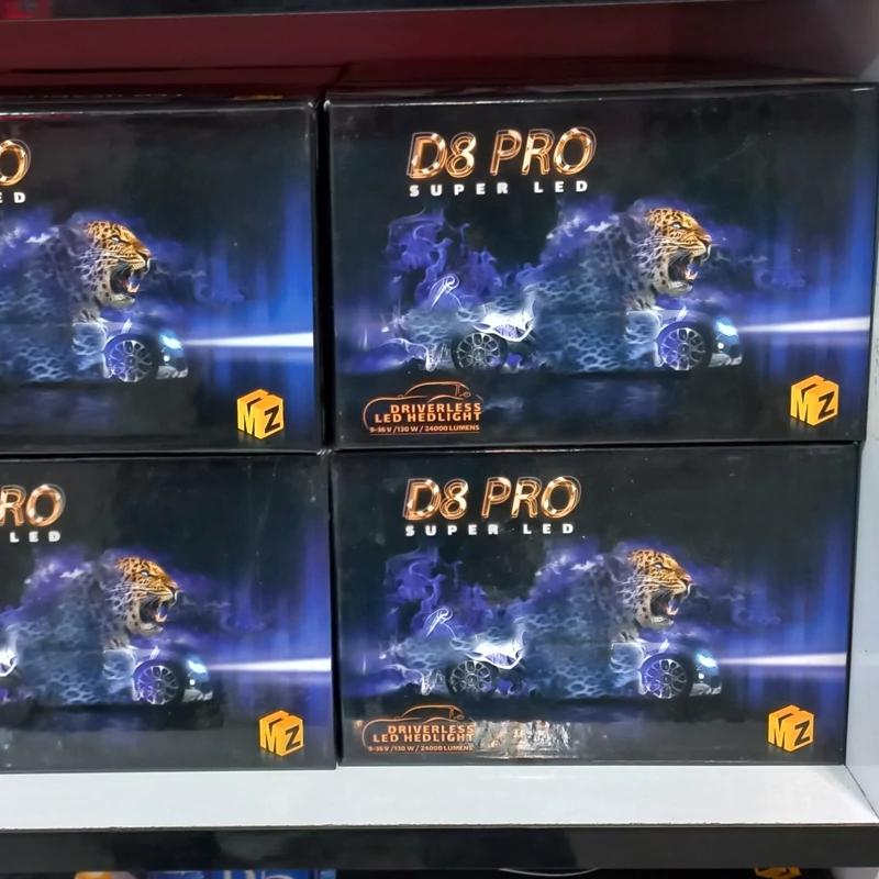 هدلایت D8 pro پایه H7 با لیبل اصلی گارانتی 2 عددی افتابی
