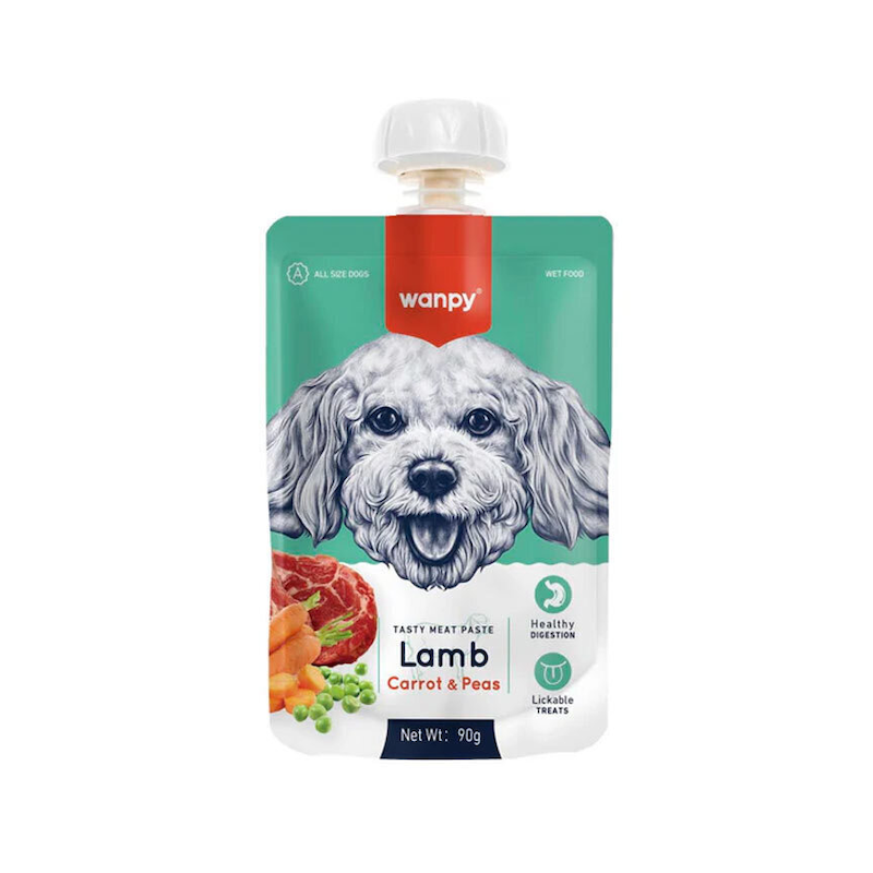 پودینگ سگ ونپی با طعم گوشت بره و هویج 