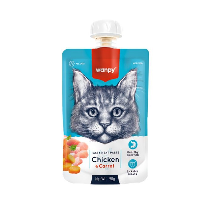 پودینگ گربه ونپی با طعم مرغ و هویج