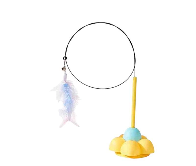 اسباب بازی گربه پردار قابل اتصال به سطوح