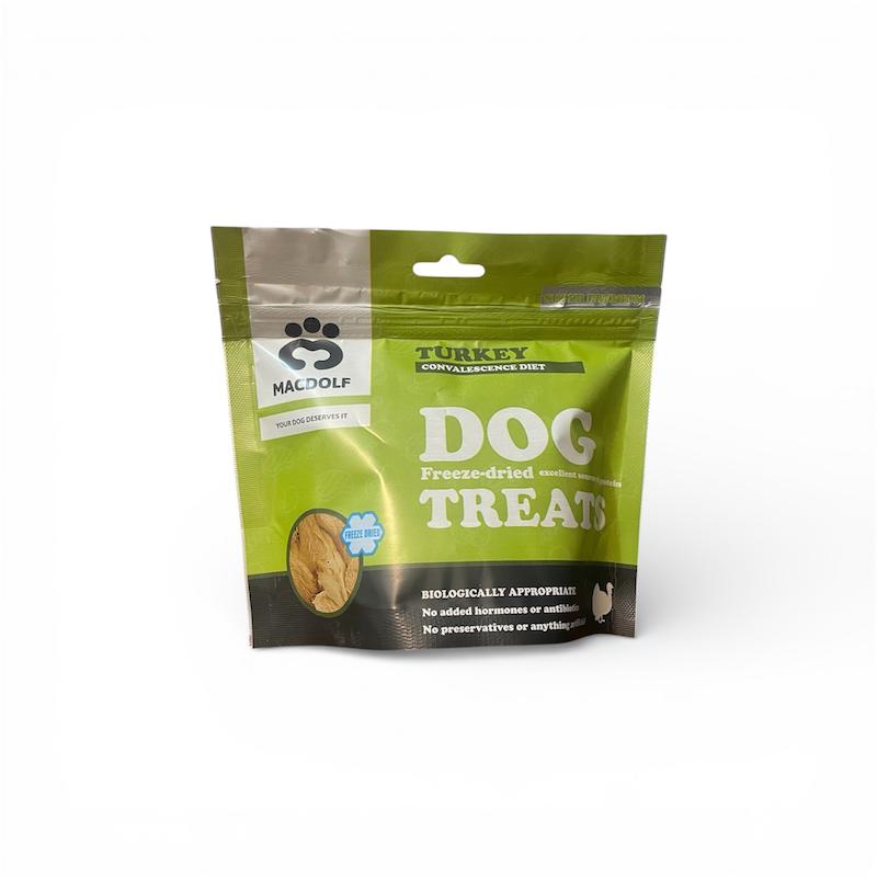 تشویقی سگ بوقلمون فریز دراید مکدولف (McDolf Freeze-Dried Turkey)