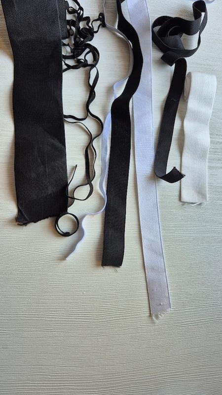 کش ساده سیاه یا سفید 3 سانتی