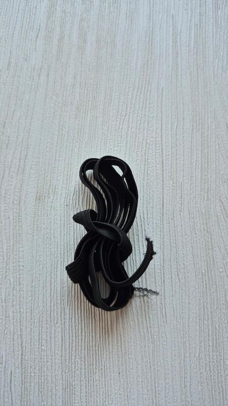 کش ساده سیاه  یا سفید5.سانتی