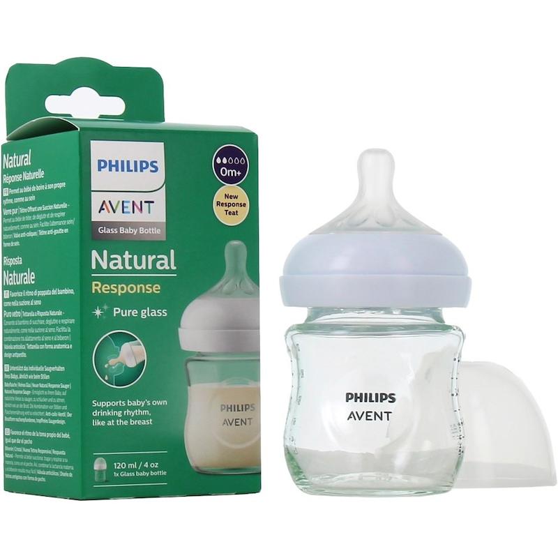 شیشه شیر پیرکس نچرال اونت مدل SCF051/17 ظرفیت ۱۲۰ میلی‌لیتر