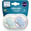 پستانک الترا ایر 0-6 ماه آبی و سبز فیلیپس اونت Philips Avent - AVN085-11