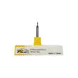 فرز انگشتی الماس (کارباید) کروی 2 میلی متر برند POLVAR مدل 2F-55HRC)1R*4*4*50)