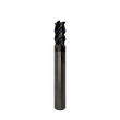فرز انگشتی الماس (کارباید) تیپ 10 میلی متر با شعاع 1 (10R1) برند POLVAR سری V47X مدل 4F-55HRC)10R1*20*75)