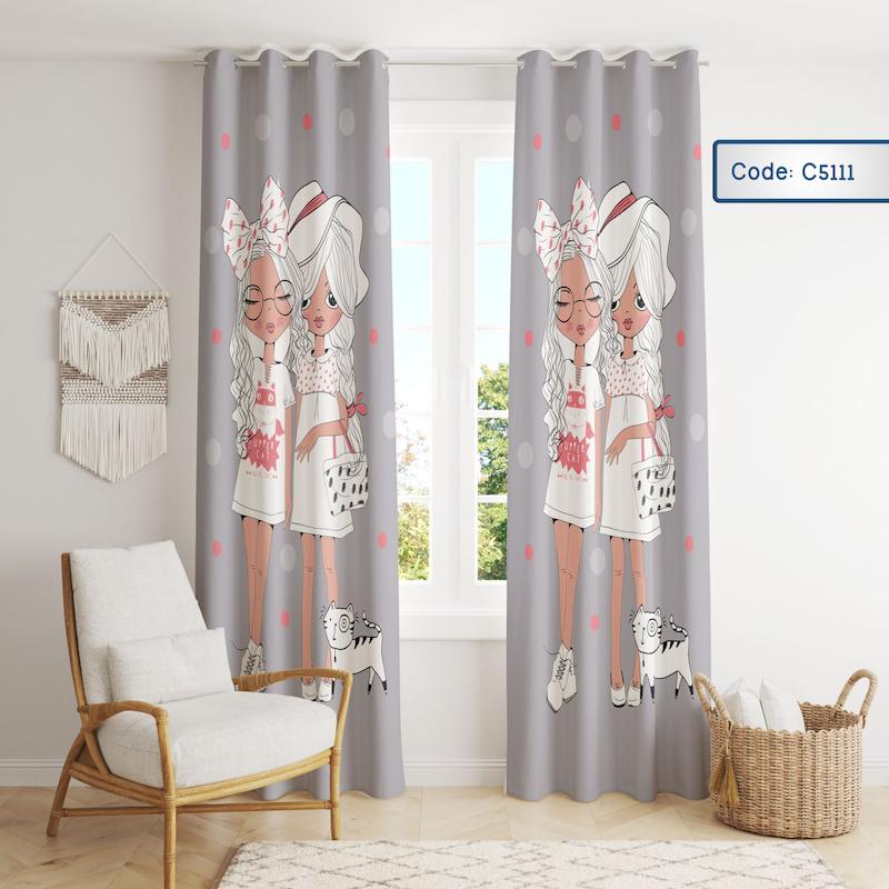 پرده چاپی کد1005