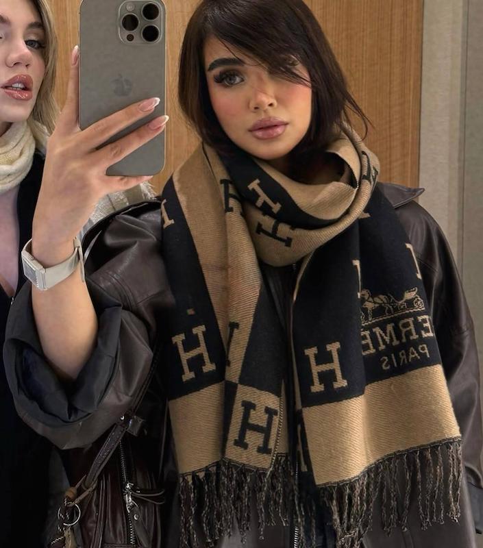 شال موهربرند هرمس