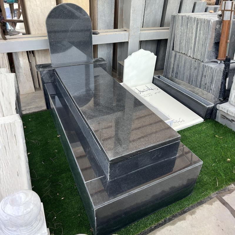 مقبره و سنگ مزار 2 طبقه مشکی 