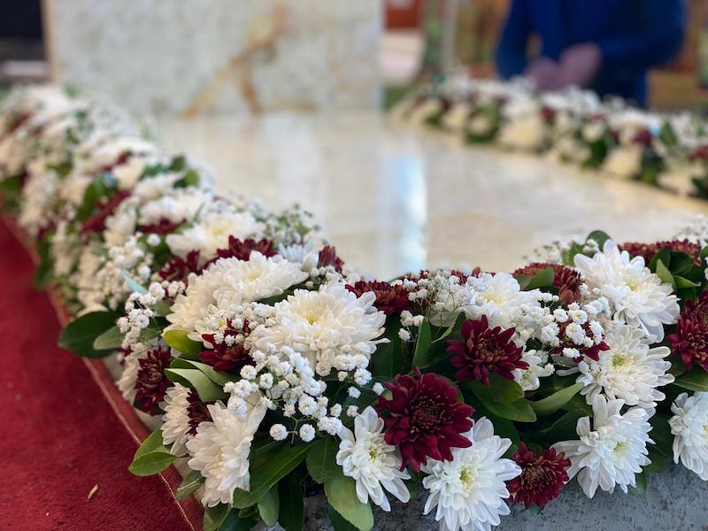 گل ارایی سنگ مزار S22