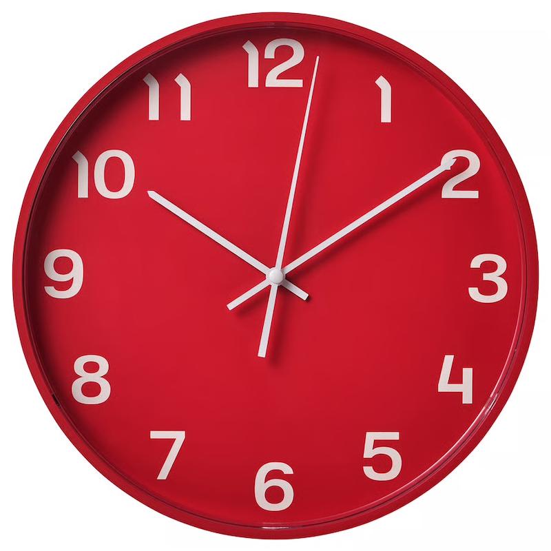ساعت دیواری ایکیا مدل PLUTTIS کد 305.408.51