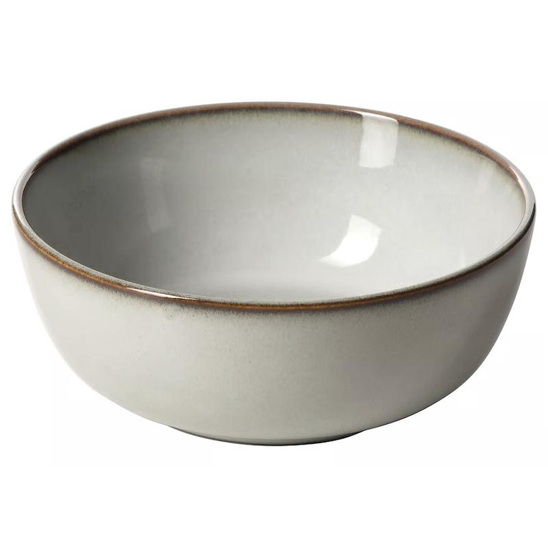 کاسه سرامیکی تکی ایکیا مدل GLADELIG کد 406.007.50