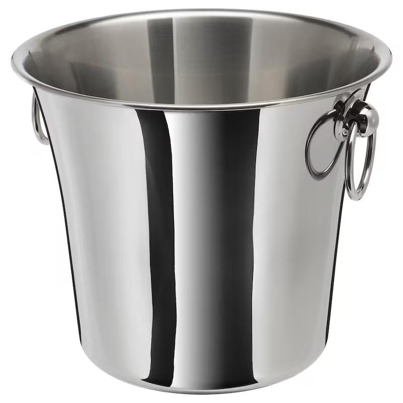 سطل یخ استیل ایکیا مدل SOLDRANKT کد 604.710.02