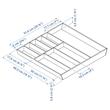جاقاشق کابینتی بامبو ایکیا مدل UPPDATERA کد 704.331.04