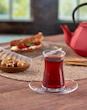 مدل استکان و  نعلبکی 6 نفره پاشاباغچه مدل HEYBELI  کد 95483