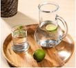 پارچ آب شیشه ای و لیوان شب پاشاباغچه مدل OASIS کد 98328
