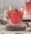 لیوان دسته دار بلوری  پاشاباغچه مدل SAFIR کد 55713