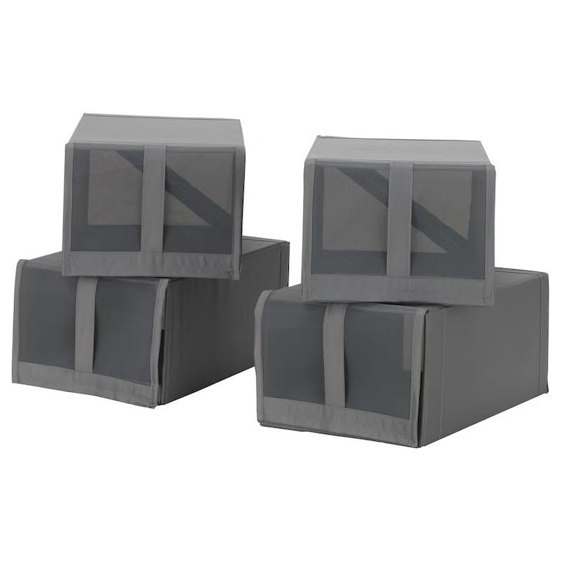 ارگانایزر کفش 4 عددی ایکیا مدل SKUBB کد 804.000.04