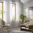 پرده تور ساده ایکیا مدل LILL کد 701.719.27