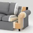 مبل 3 نفره ایکیا مدل EKTORP کد 195.089.99