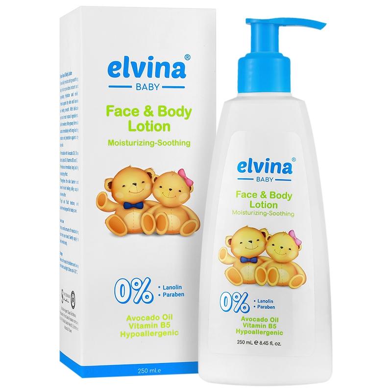 لوسیون صورت و بدن کودک الوینا  250 میی لیتر
