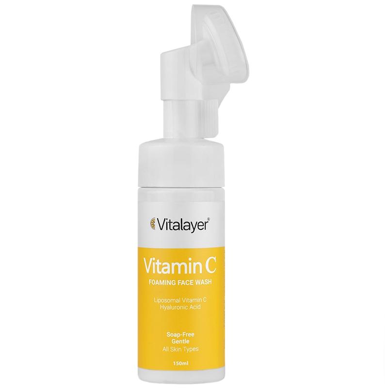 فوم شستشوی صورت ویتامین سی ویتالیر 