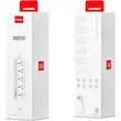 چندراهی برق هیسکا مدل CH-5517EU با کابل ۲ متری و USB