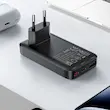 شارژر دیواری ۶۵ وات ایس فست ACEFAST A100 GaN Fast Charger