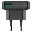 شارژر دیواری ۶۵ وات ایس فست ACEFAST A100 GaN Fast Charger