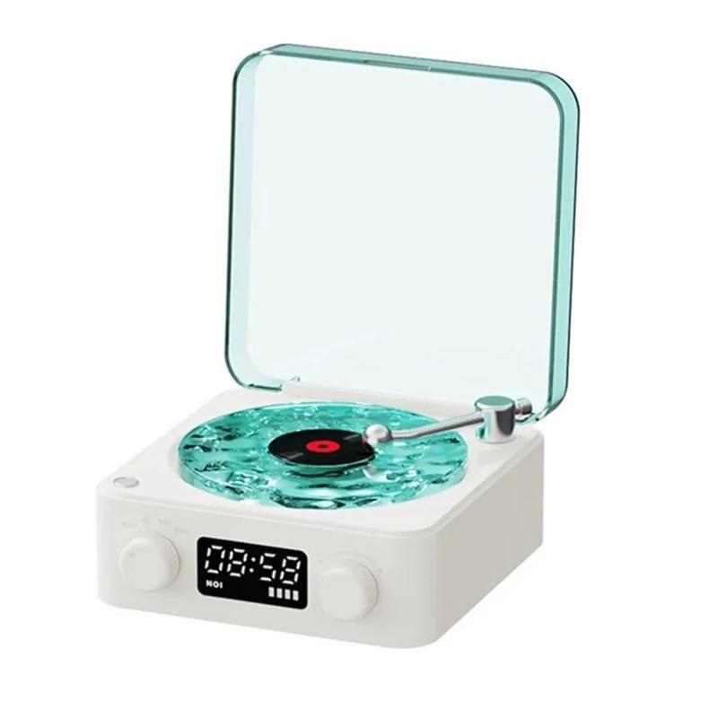 اسپیکر بلوتوثی گرامافونی رقص نور دار