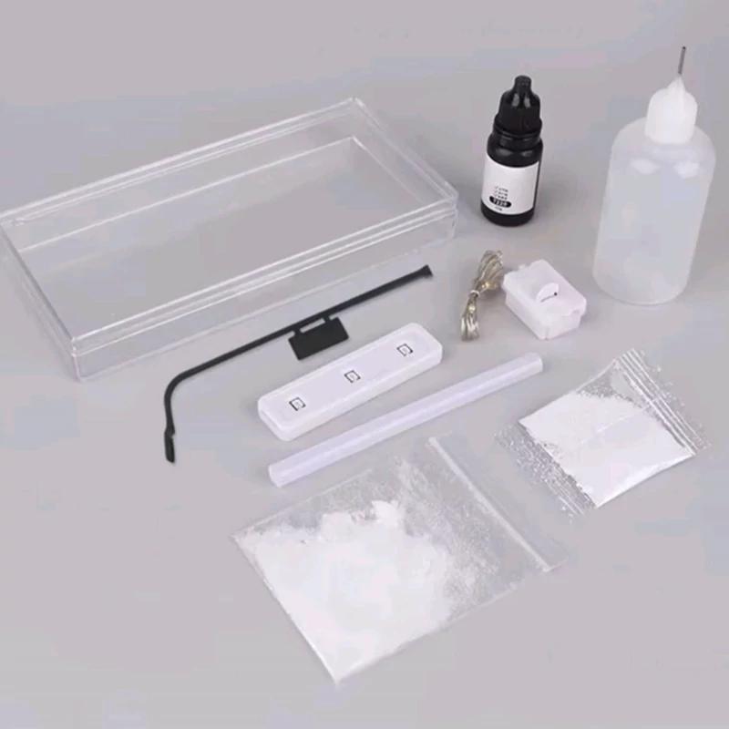 چراغ خواب شب برفی با نور ثابت و چشمک‌زن(بدون نیمکت)