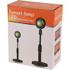 چراغ رقص نور Sunset Lamp LED + ریموت کنترل