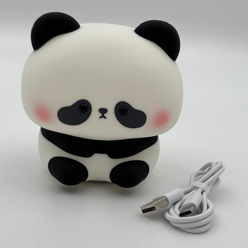چراغ خواب شارژی پاندا نشسته