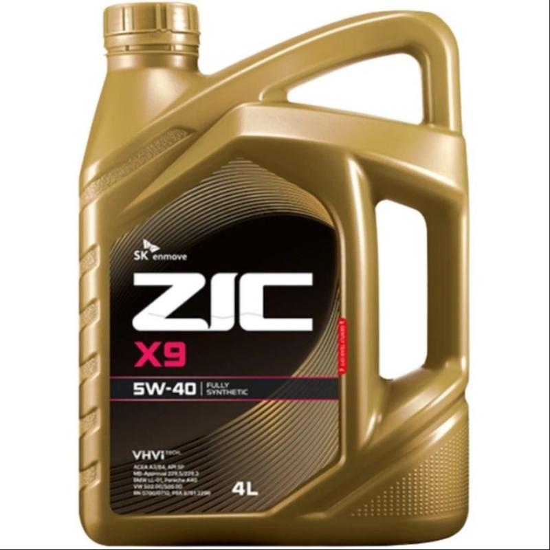 روغن موتور زیک 5w40 SP X9 حجم 4 لیتر 