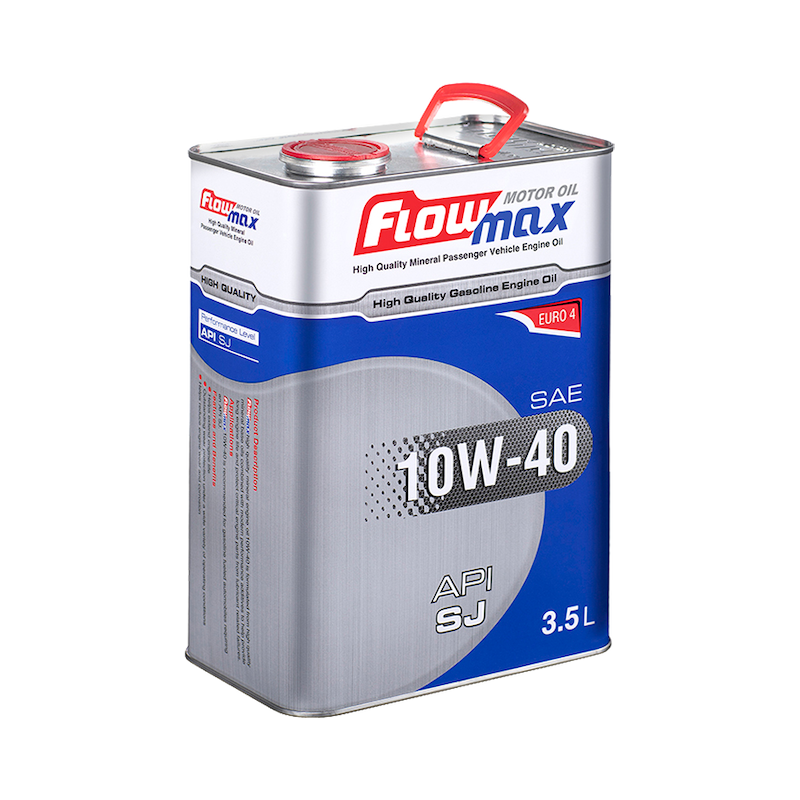روغن موتور فلومکس های کوالیتی 10W40 معدنی SJ حجم 3.5 لیتر 