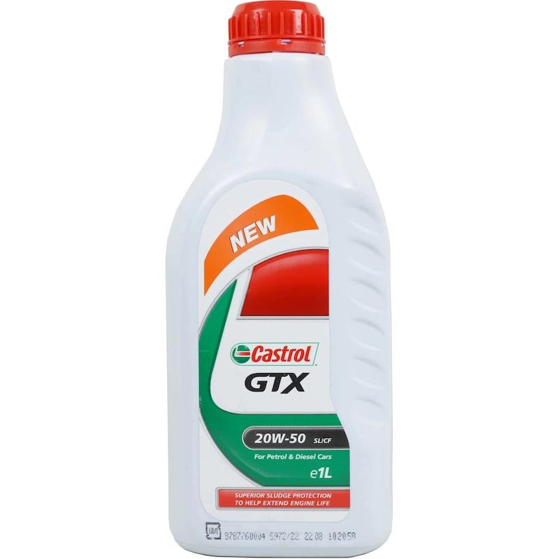 روغن موتور کاسترول API SL 20W50 معدنی حجم یک لیتر