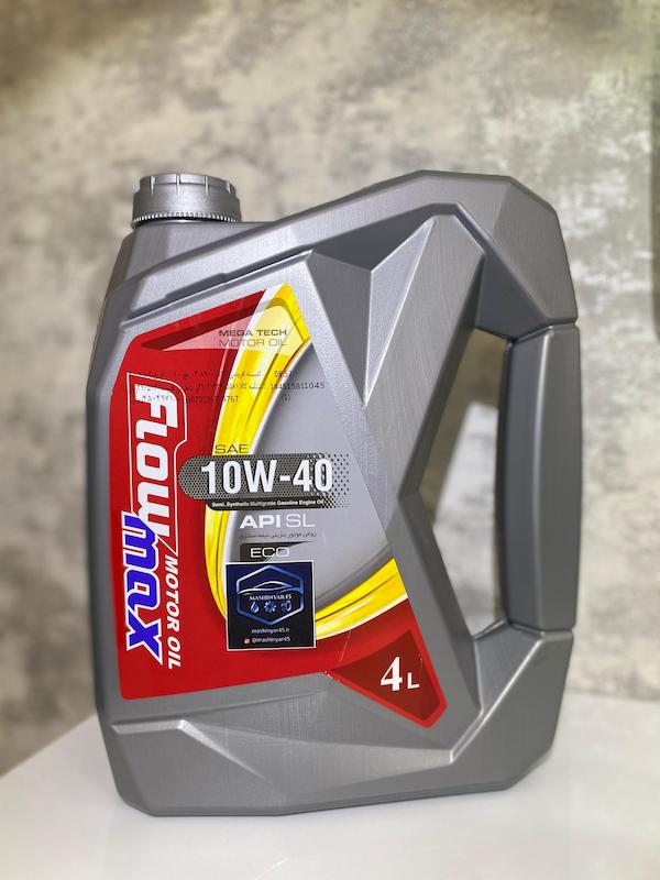 روغن موتور فلومکس  اکو 10W40 SL نیمه سنتتیک حجم 4 لیتر
