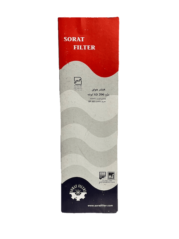 فیلتر هوا سرعت کد SF300 مناسب برای پژ206 SD