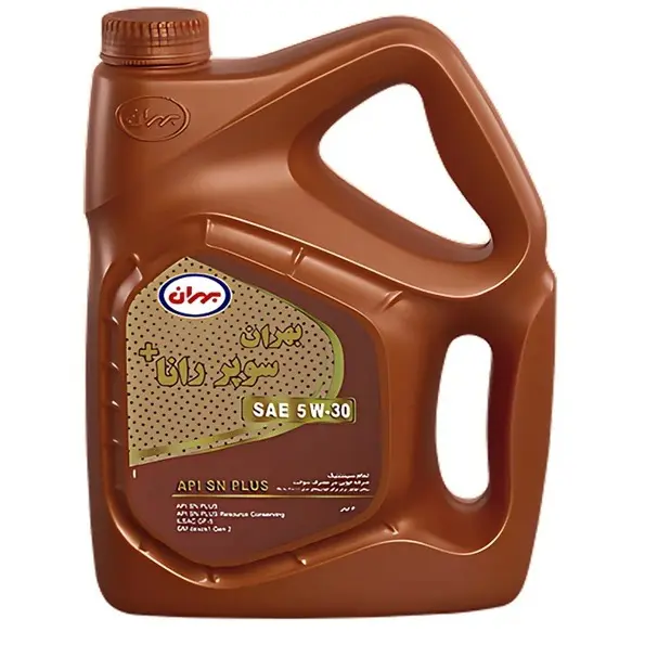  روغن موتور بهران سوپر رانا+ 5W-30  SN PLUS تمام سنتتیک حجم 4 لیتر