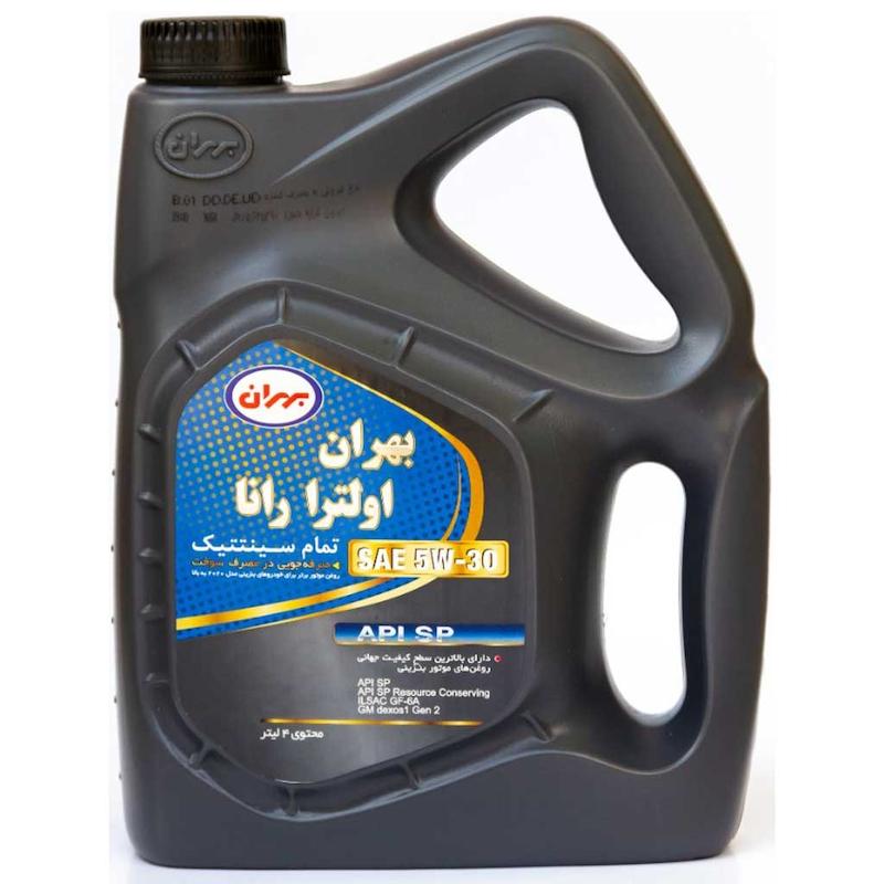 روغن موتور بهران اولترا رانا 5W-30  تمام سینتتیک SP  